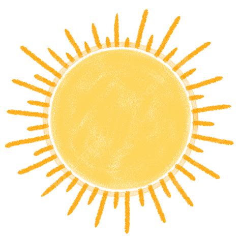 Elemento De Ilustração Amarelo Sol Estético Png Sol Estético