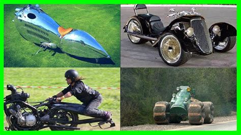 Most Funny And Unusual Design Motorcycles Ever Made Youtube