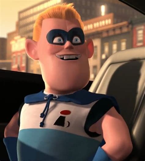 In The Incredibles 2004 Buddys Homemade Incrediboy Costume