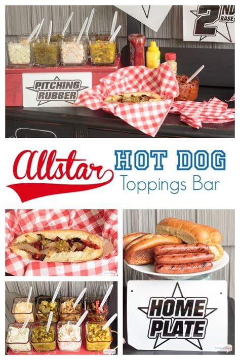 Free Printable Hot Dog Bar Menu Printables