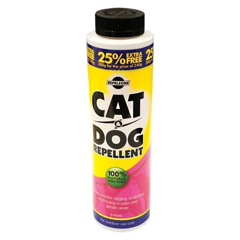 As cats have a very sensitive sense of smell there are a few plants that have proven to deter cats. Cat and Dog Repellent Natural Non toxic 300g Patio Ideal ...