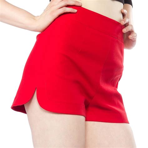 Vintage High Waisted Shorts 1950s Pinup Rockabilly Shorts