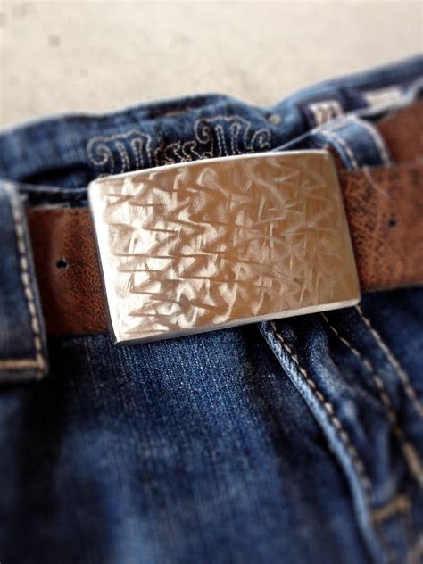 Buy Hand Crafted Custom Steel Belt Buckles Made To Order From Cascade