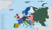 Map of interwar Europe by MattiafromEsperia on DeviantArt