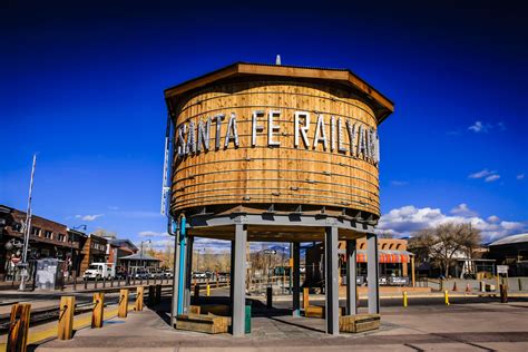 Santa Fes Railyard District Museums And Restaurants