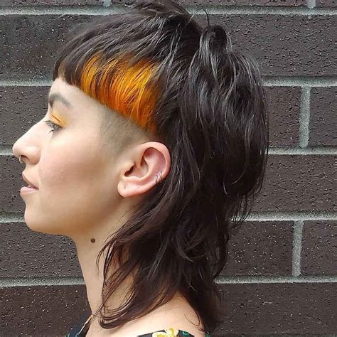A Gothic Style Chop With An Undercut Is A Cool And Trendy Look If You