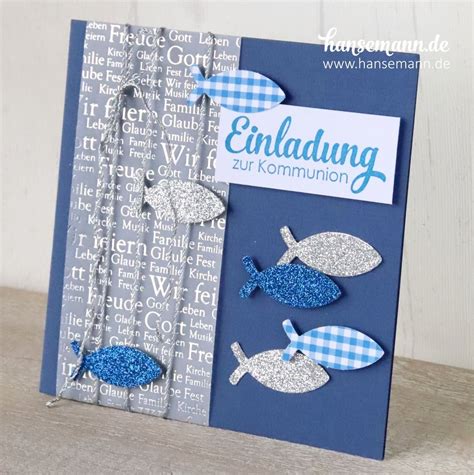 Entscheidend für das gelingen der. Marine blaue Einladungskarte zur Kommunion - Konfirmation ...