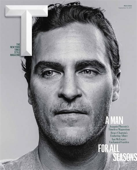 Joaquin Phoenix By Craig Mcdean For The New York Times Style Magazine September 2017 Minimal