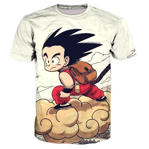 Buy Dragon Ball Z T Shirts Son Goku Men Summer T Shirt