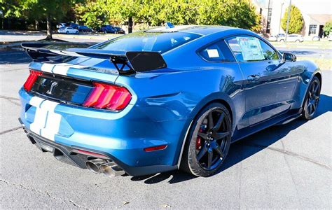 Performance Blue 2021 Ford Mustang Shelby Gt 500 Fastback