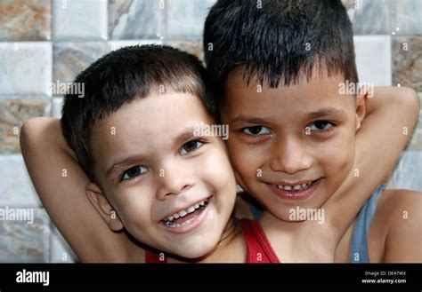 Happy Two Indian Teen Boys Stock Photo Alamy