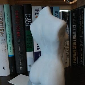 Female Torso Statue Bookend D Printed Etsy