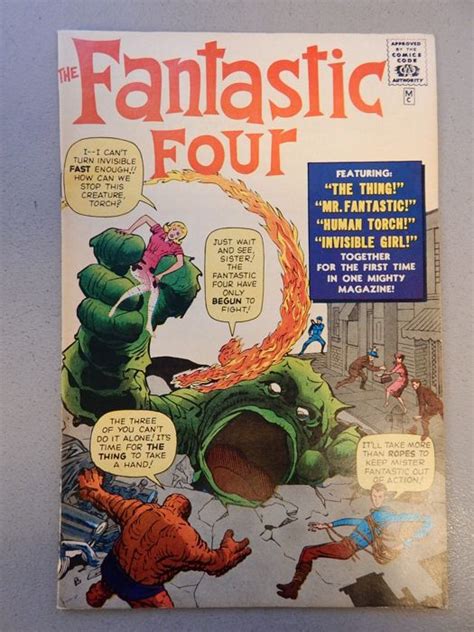 Marvel Comics Fantastic Four 1c Golden Record Reprint Catawiki