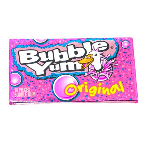 Bubble Yum Original Bubble Gum 10pc Candy Funhouse