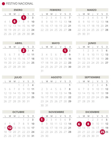 Calendario Laboral EspaÑa 2021 Con Todos Los Festivos