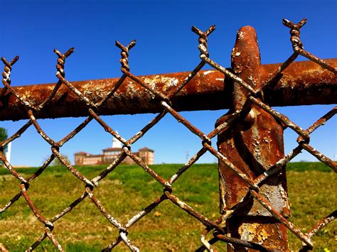 Rusty Fence Free Stock Photo Public Domain Pictures