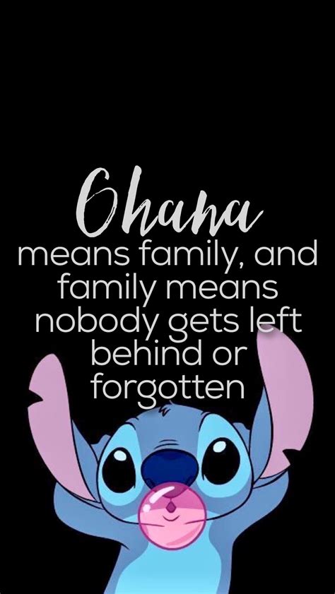 Stitch Ohana Wallpaper♡ Artofit