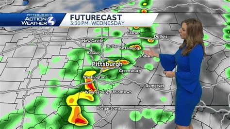 Pittsburghs Action Weather Forecast Scattered Storms Continue Flash