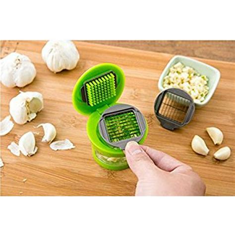 Home Decor Mini Garlic Perfection Garlic Press Mincer Slicer Chopper