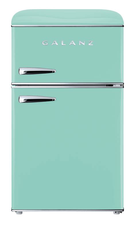 Galanz Glr Tgner Cu Ft Retro Compact Refrigerator True Top