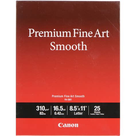 Canon Premium Fine Art Smooth Paper 1711c002 Bandh Photo Video