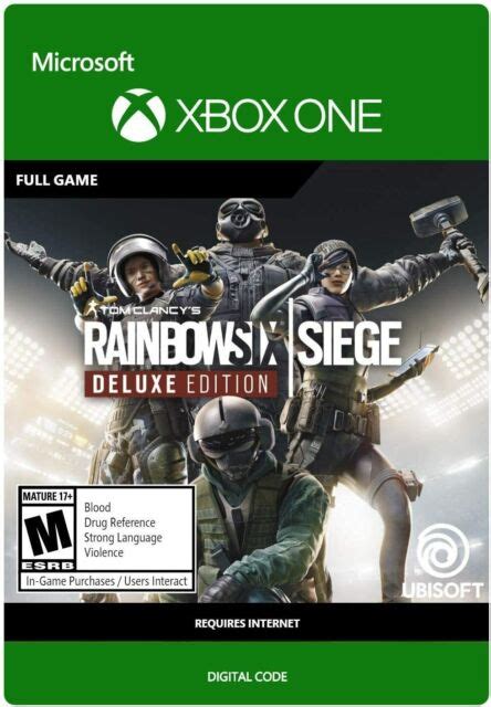 Tom Clancys Rainbow Six Siege Xbox One Digital Download Code Region For