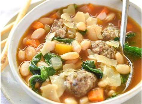 Slow Cooker Tuscan White Bean And Sausage Soup Recipes 2 Day