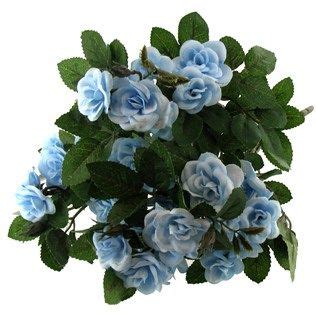 Silk ficus tree hobby lobby, china, suppliers, manufacturers, factory, customized. Light Blue Mini Rose Bush | Shop Hobby Lobby | Mini roses ...