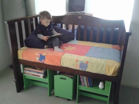 The transition from crib to bed is a major milestone. Ideas To Repurpose & Upcycle Used Baby Cribs