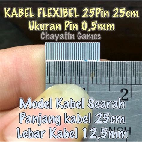 Jual Kabel Flexibel Pin Halus Model Panjang Varian Ukuran Pin