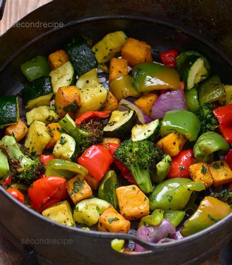 Air Fryer Roasted Vegetables Artofit