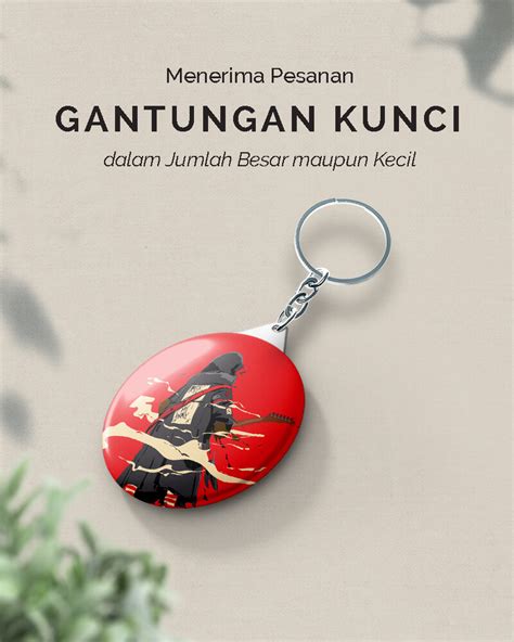 Cetak Gantungan Kunci Uprintid