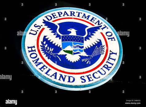 The Homeland Security Logo Hi Res Stock Photography And Images Alamy