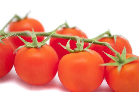 Free Stock Photo 10623 Healthy Fresh Red Tomatoes On A Stem