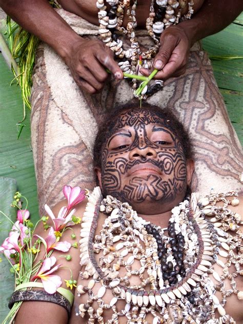 Traditional Tattoo Oro Province World Cultures Indigenous Culture