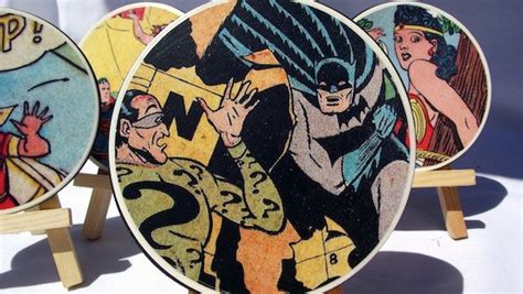 Diy Comic Book Coasters With Mod Podge Mod Podge Rocks