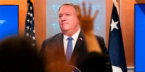 astounding and tyrannical mike pompeo denounced for vowing smooth transition for trump s