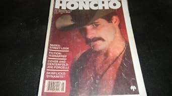 Amazon Honcho All Male Gay Adult Magazine August Joe Porcelli