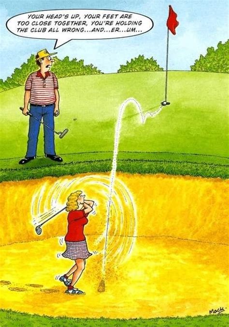 Pin By Rickey Harvey On Funny Golf Cartoons Golf Humor Funny Cartoon