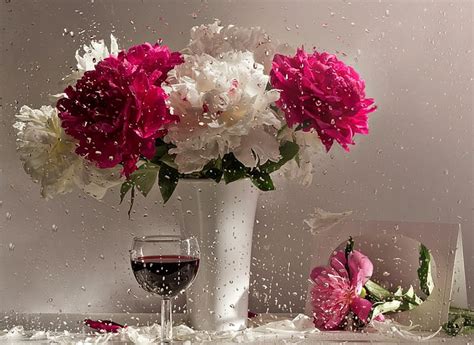 1920x1080px 1080p free download still life pretty raindrops glasses vase bonito drops