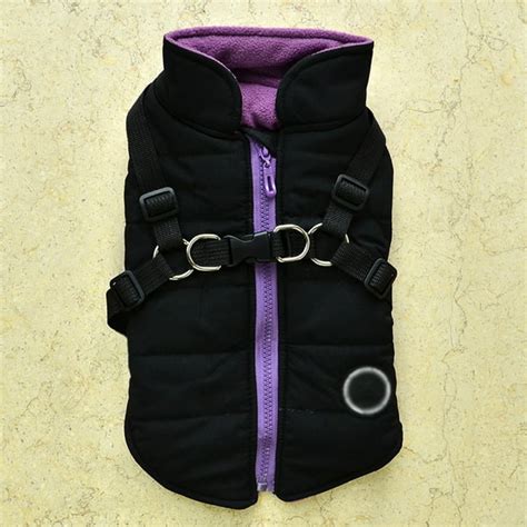 Xs Xxl Pet Dog Winter Vest Coat Harness Clothes Puppy Cotton Warm