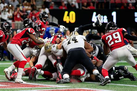 Falcons Vs Saints Key Information Open Thread And Tracker For Week