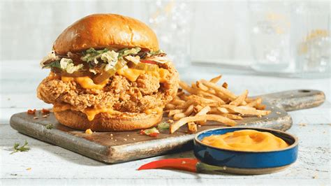 Spicy Mayonnaise Crispy Chicken Sandwich Recipe Operation In Touch