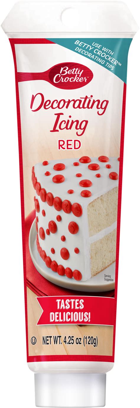 Betty Crocker Decorating Icing Tube Red 425 Ounces