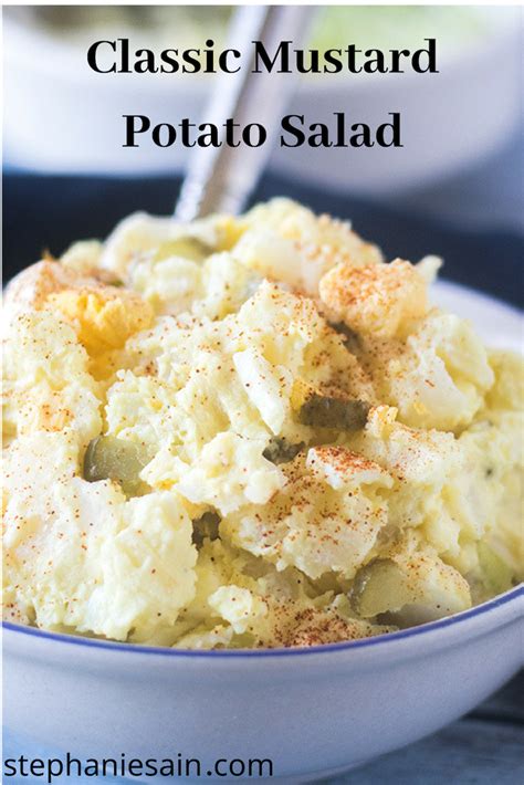 Then there are potato salads that feature cajun spices, heaps of bacon, sun dried tomatoes. This Mustard Potato Salad is perfect for potlucks, family gatherings and BBQ's. An easy recipe ...