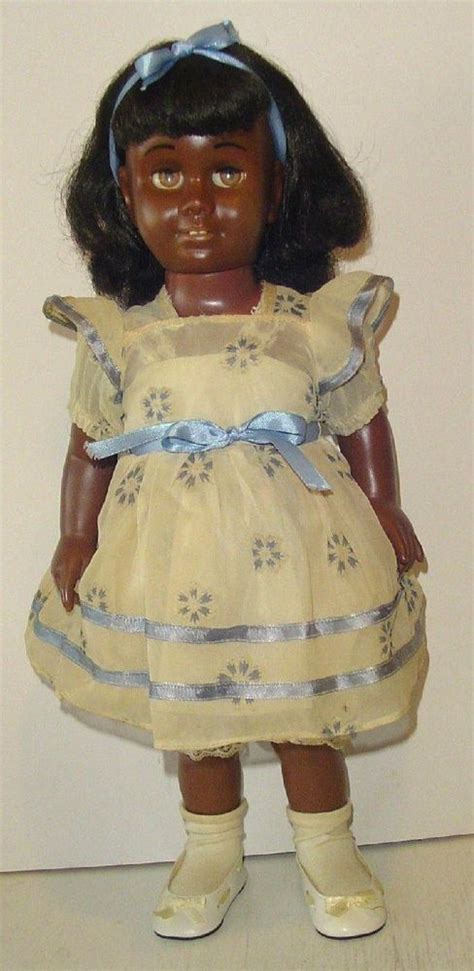 Beautiful Rare Near Mint African American Black Chatty Cathy Doll
