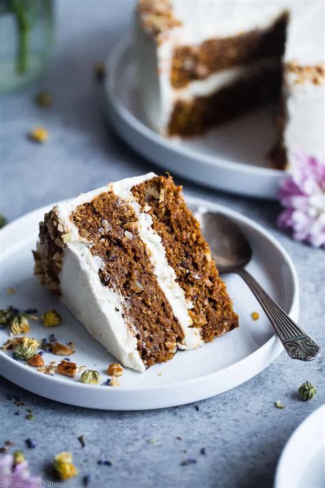 Vegan Gluten Free Dairy Free Carrot Cake Food Faith Fitness