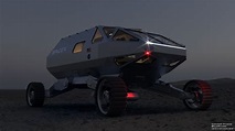 SpaceX Mars exploration rover concept by Alexander Svanidze | human Mars