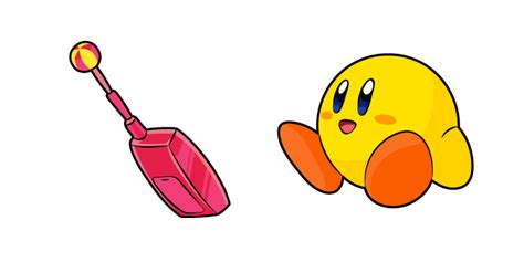 Kirby Yellow Kirby Cursor Custom Cursor