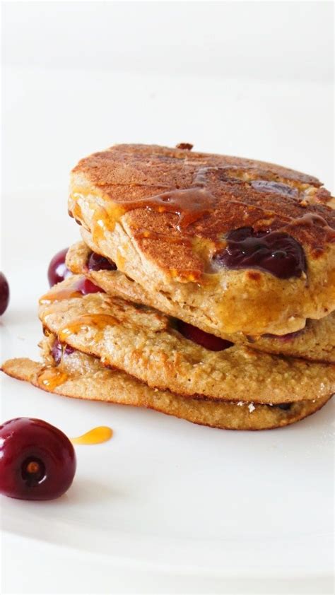 Healthy Cherry Pancakes Recept